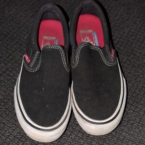 Vans Men's Black Slip-On Shoes